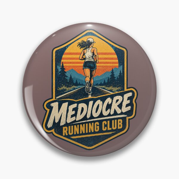 Item preview, Mediocre Running Club, Retro Runner Training. designed and sold by Endless7Art.