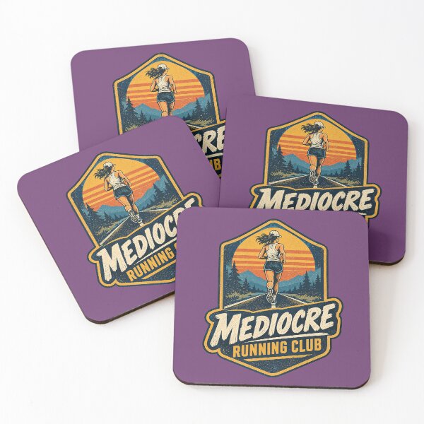 Item preview, Mediocre Running Club, Retro Runner Training. designed and sold by Endless7Art.