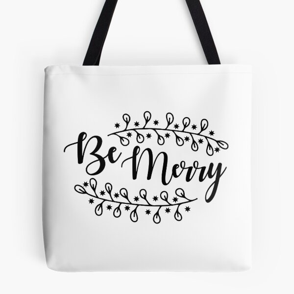 Item preview, Be Merry Christmas Quote Festive Holiday Christmas Vibes designed and sold by FuzionRaptor.