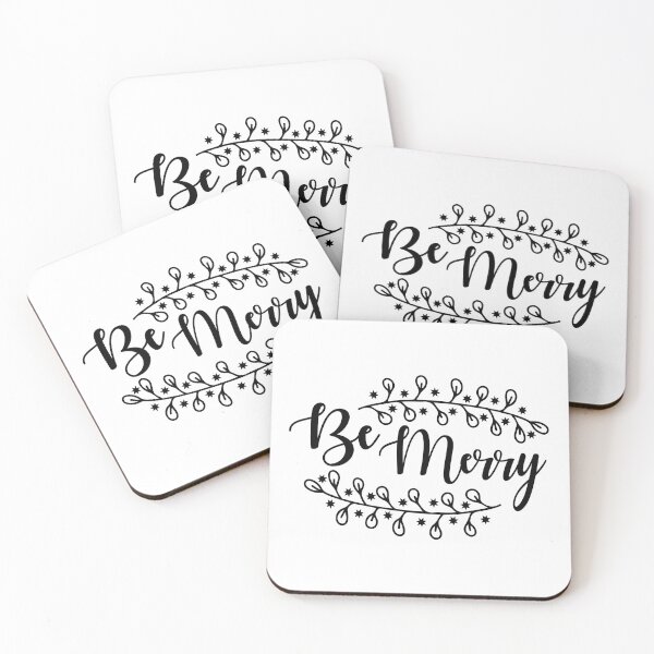 Item preview, Be Merry Christmas Quote Festive Holiday Christmas Vibes designed and sold by FuzionRaptor.