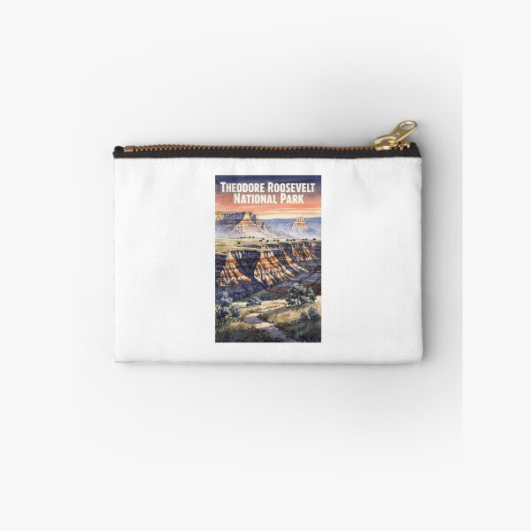 Item preview, Theodore Roosevelt National Park North Dakota Vintage Watercolor Travel designed and sold by Teelogic.