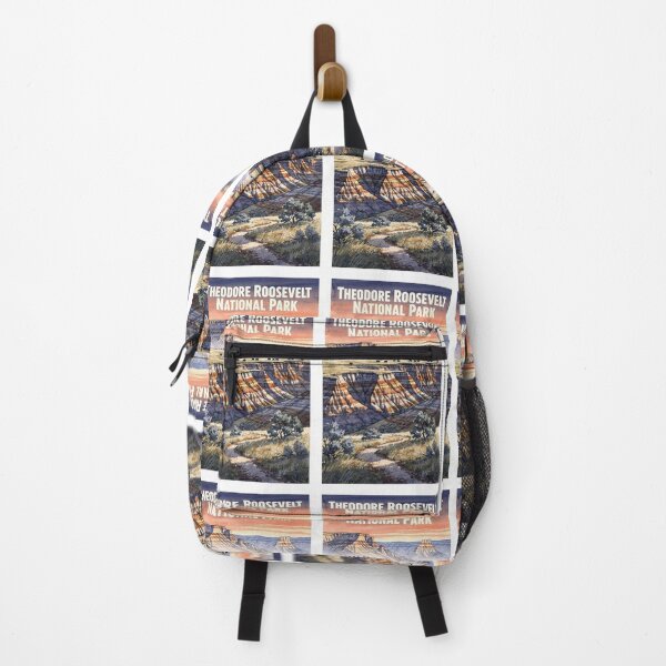 Item preview, Theodore Roosevelt National Park North Dakota Vintage Watercolor Travel designed and sold by Teelogic.