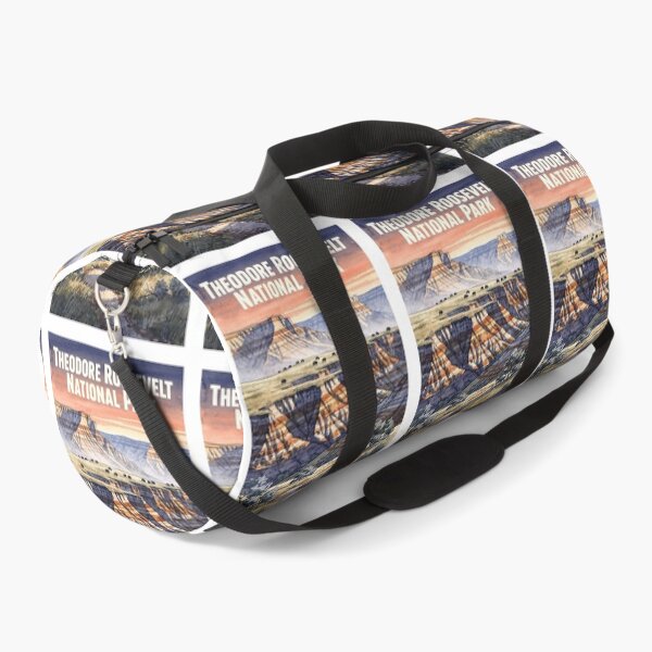 Item preview, Theodore Roosevelt National Park North Dakota Vintage Watercolor Travel designed and sold by Teelogic.