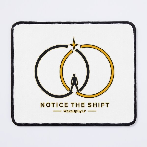Item preview, Notice the Shift – Mindfulness Minimalist Design designed and sold by WakeUpByLP.