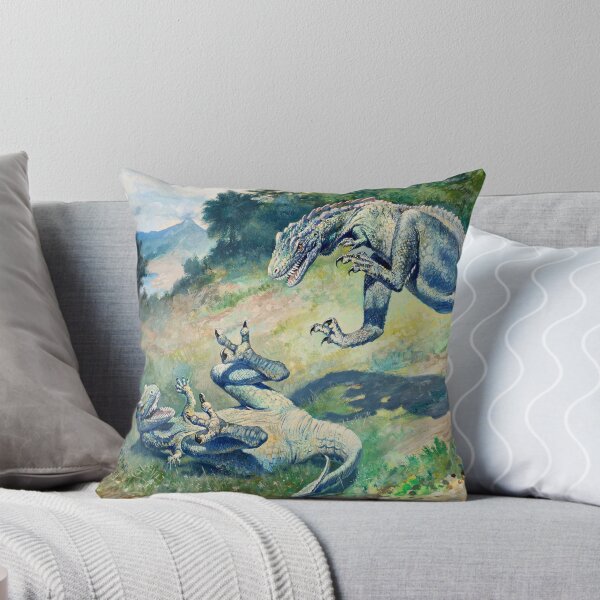 Item preview, Leaping Laelaps by Charles R. Knight, 1897 designed and sold by Exhumed Archives.