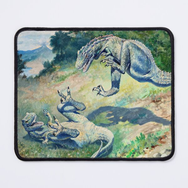 Item preview, Leaping Laelaps by Charles R. Knight, 1897 designed and sold by Exhumed Archives.