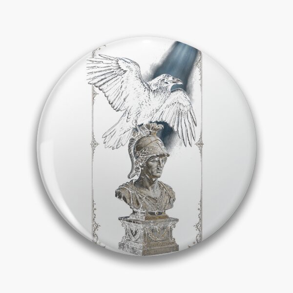 Item preview, The Raven on the Bust of Pallas - Edgar Allan Poe Art designed and sold by AscendedLight — Dark Fantasy & Gothic Art.