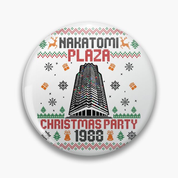 Item preview, Die Hard Christmas Xmas Hans Gruber Design Nakatomi Plaza Jumper Tee Shirt Mug Dress Pillow Throw Santa Movie Snow Funny Deck The Hans designed and sold by Cool Robot Bro..