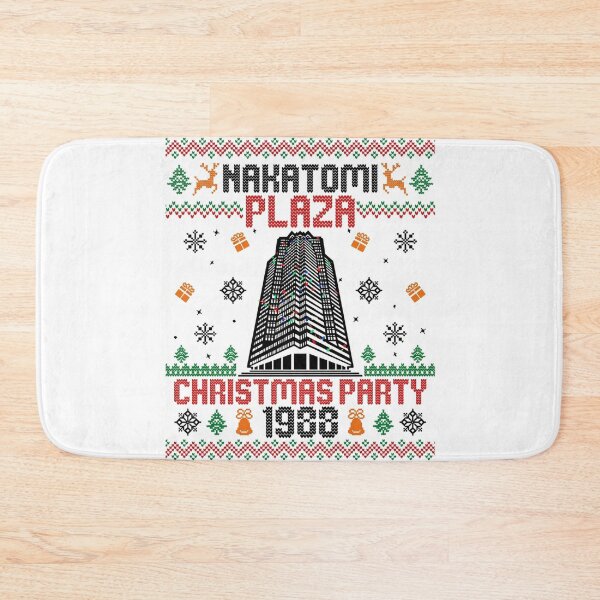 Item preview, Die Hard Christmas Xmas Hans Gruber Design Nakatomi Plaza Jumper Tee Shirt Mug Dress Pillow Throw Santa Movie Snow Funny Deck The Hans designed and sold by Cool Robot Bro..