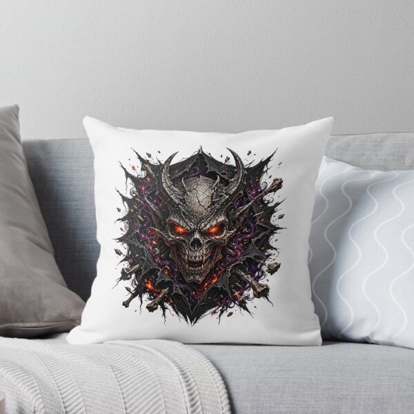 Item preview, Giant Halloween Skull Monster | Front and Back Skull Beast Design designed and sold by Neshmi.
