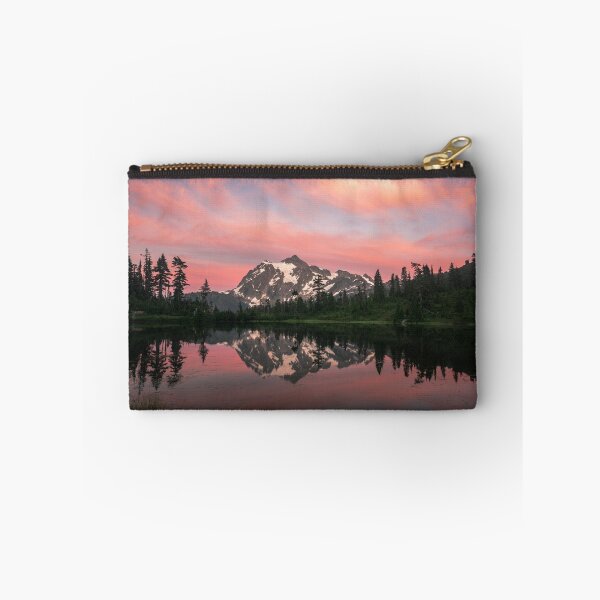 Item preview, Picture Lake sunset with reflection in water in Washington State, USA. designed and sold by J. S. Wolf Photography.