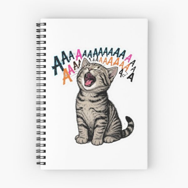 Item preview, Funny Screaming Meme Cat designed and sold by PrintforDesign.