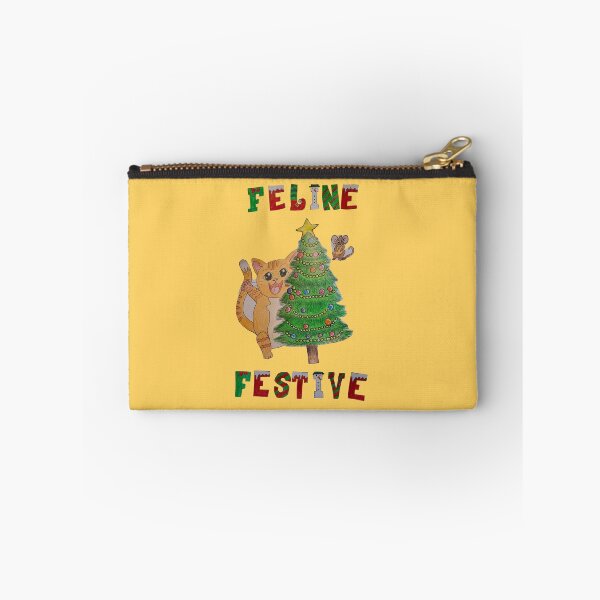 Item preview, Feline Festive designed and sold by The Cat and The Christmas Tree by Alice Ean Dubh.