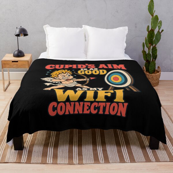 Item preview, Cupid's Aim Is As Good As My Wifi Connection designed and sold by CasaMio.