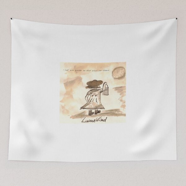 Item preview, I Look With Wonder Wanderer Watercolor Quote designed and sold by lumekind.