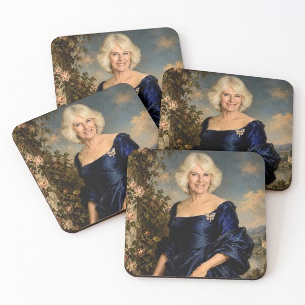 Item preview, Queen Camilla After Annigoni designed and sold by CMooreWorx.