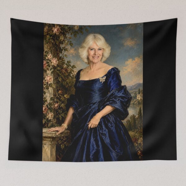Item preview, Queen Camilla After Annigoni designed and sold by CMooreWorx.