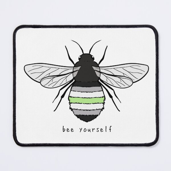 Item preview, Bee Yourself - Agender Pride Flag designed and sold by rorynorth.