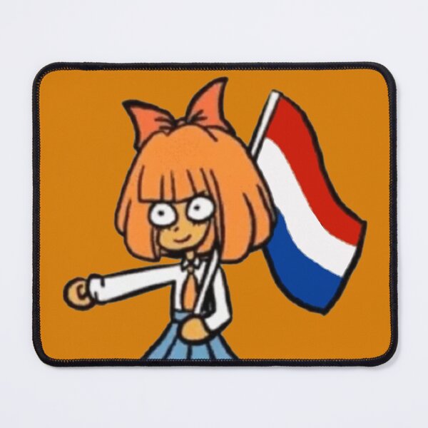 Item preview, Adorable Mymy with Netherlands Flag | Ongezellig Patriotic Dutch Funny designed and sold by CoolHistoryMan.