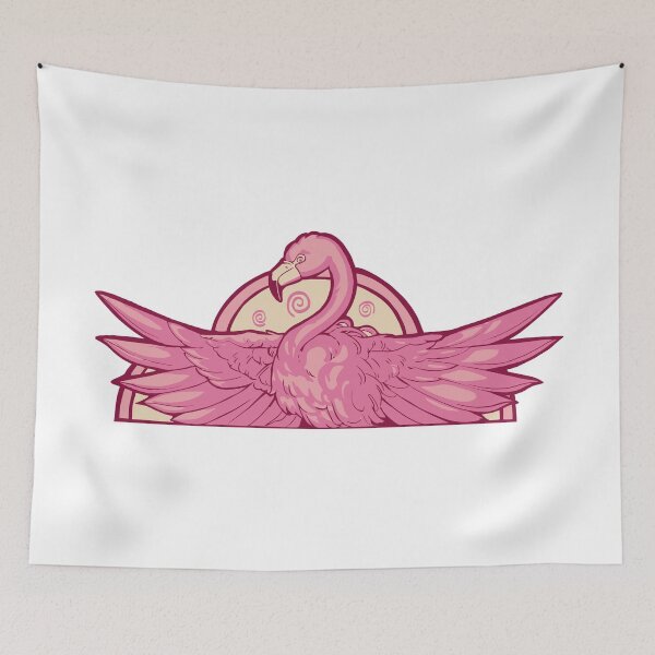 Item preview, Flamingo Merch Flamingo Logo designed and sold by Friendlyodditi.