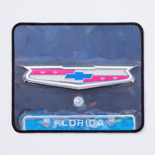 Item preview, 1956 Gray Chevy Bel Air Trunk Emblem designed and sold by RichFrancoCars.