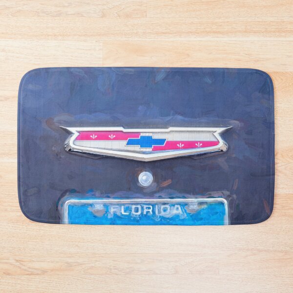 Item preview, 1956 Gray Chevy Bel Air Trunk Emblem designed and sold by RichFrancoCars.