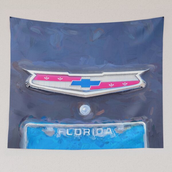Item preview, 1956 Gray Chevy Bel Air Trunk Emblem designed and sold by RichFrancoCars.