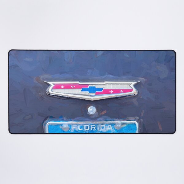 Item preview, 1956 Gray Chevy Bel Air Trunk Emblem designed and sold by RichFrancoCars.