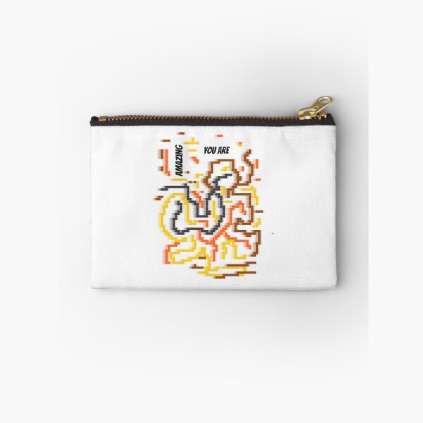 Item preview, You Are Amazing – Y2K Pixel Typography Positive Affirmation Art designed and sold by GDArt Studio.