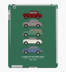 Morris Minor 70th Anniversary Classic Car Collection Artwork iPad Case/Skin