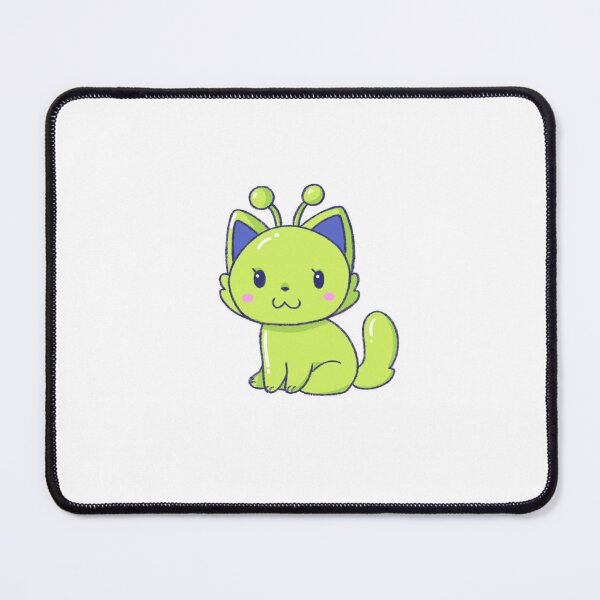 Item preview, Little Baby Green Alien Kitten designed and sold by casserolestan.