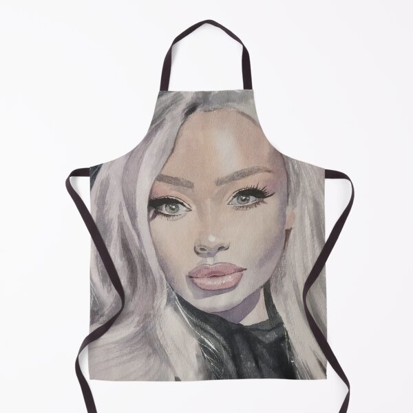 Item preview, Glamour Blonde Female Watercolor Portrait designed and sold by SlavaArt.