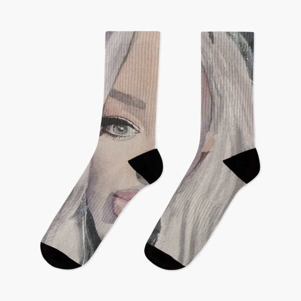 Item preview, Glamour Blonde Female Watercolor Portrait designed and sold by SlavaArt.