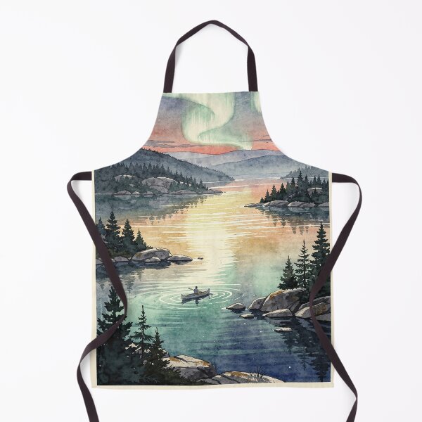 Item preview, Voyageurs National Park Minnesota Vintage Watercolor Travel designed and sold by Teelogic.