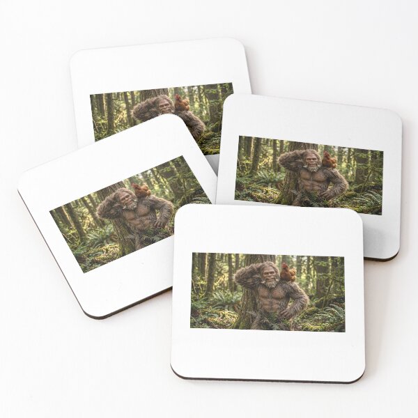 Item preview, BIGFOOT AND HIS PET CHICKEN designed and sold by MattNel1.
