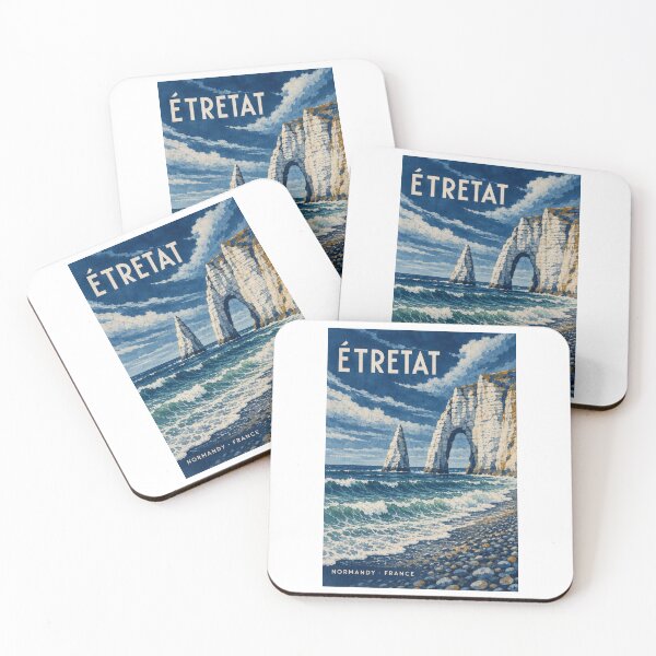 Item preview, Étretat - Normandy - France designed and sold by GoodOldVintage.