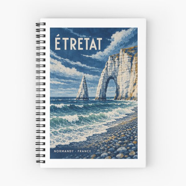 Item preview, Étretat - Normandy - France designed and sold by GoodOldVintage.