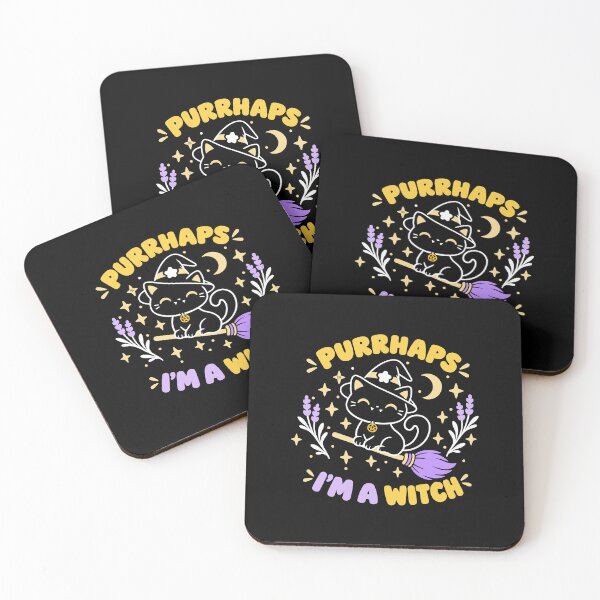 Item preview, Purrhaps im a witch designed and sold by iagorfrost.