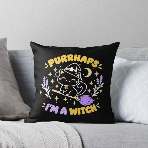 Item preview, Purrhaps im a witch designed and sold by iagorfrost.