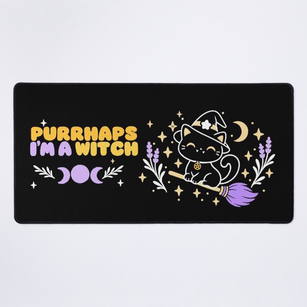 Item preview, Purrhaps im a witch designed and sold by iagorfrost.