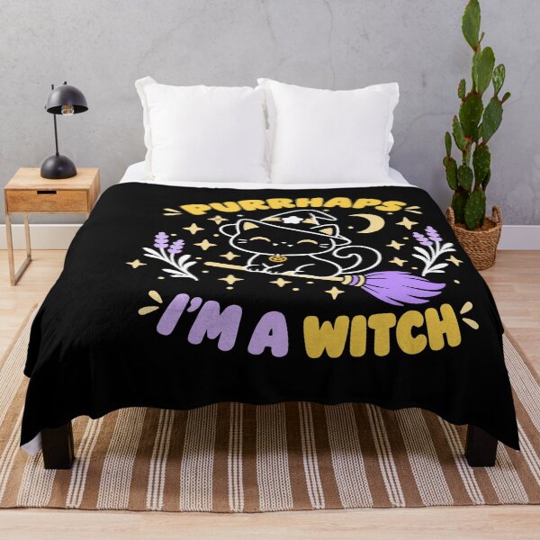 Item preview, Purrhaps im a witch designed and sold by iagorfrost.