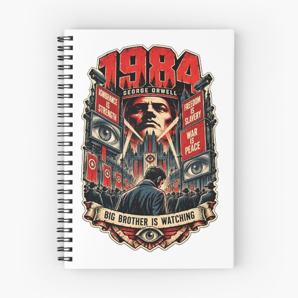 Item preview, George Orwell designed and sold by AlfredoBela.