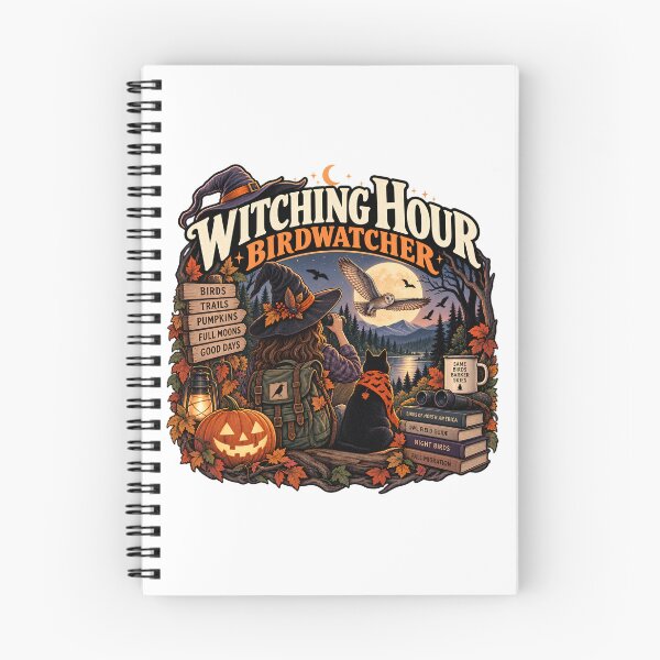 Item preview, Vintage Witching Hour Birdwatcher designed and sold by MysticCanvasAi.
