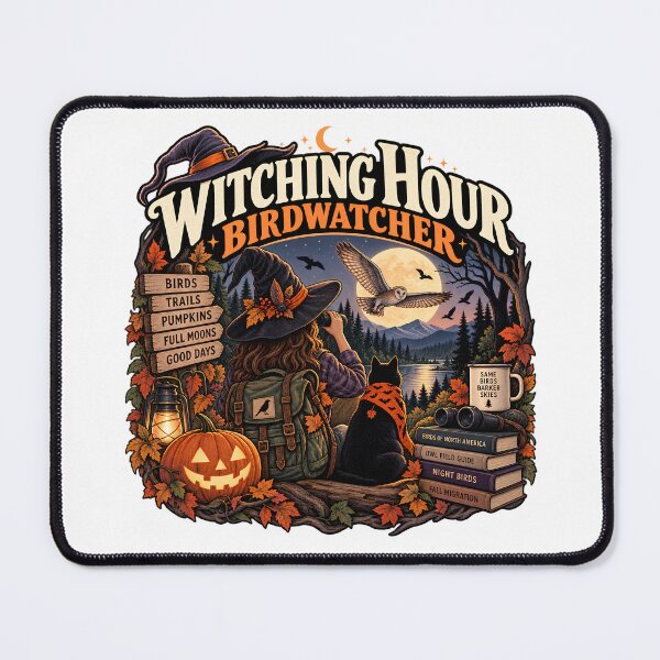Item preview, Vintage Witching Hour Birdwatcher designed and sold by MysticCanvasAi.
