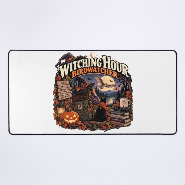 Item preview, Vintage Witching Hour Birdwatcher designed and sold by MysticCanvasAi.