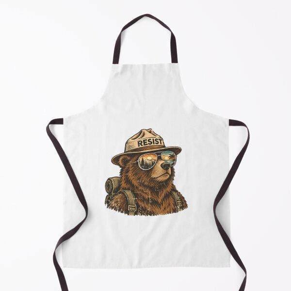 Item preview, Resist Bear Park Ranger Outdoors Explorer Environmentalist Activist designed and sold by HumansStuck12.