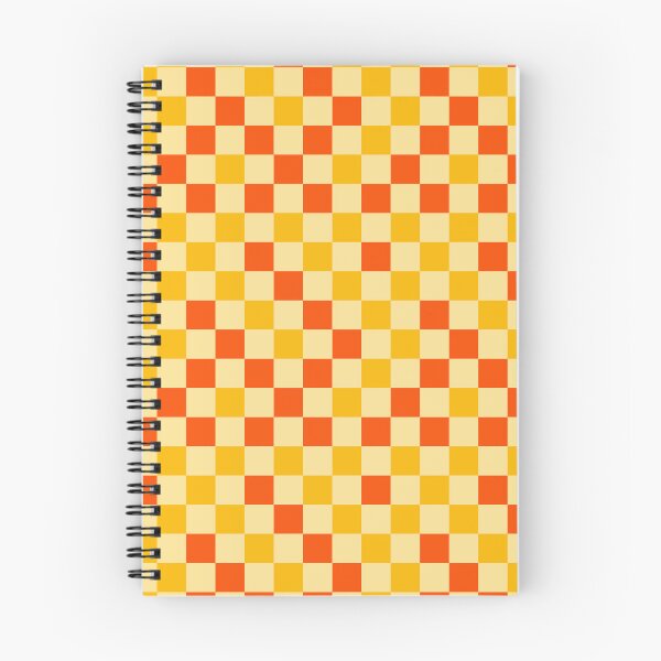 Item preview, Orange And Yellow On Yellow Checkered Pattern designed and sold by PatternTitan.
