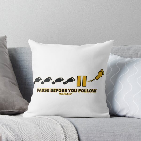 Item preview, Pause Before You Follow – Independent Thinking Minimalist Design designed and sold by WakeUpByLP.
