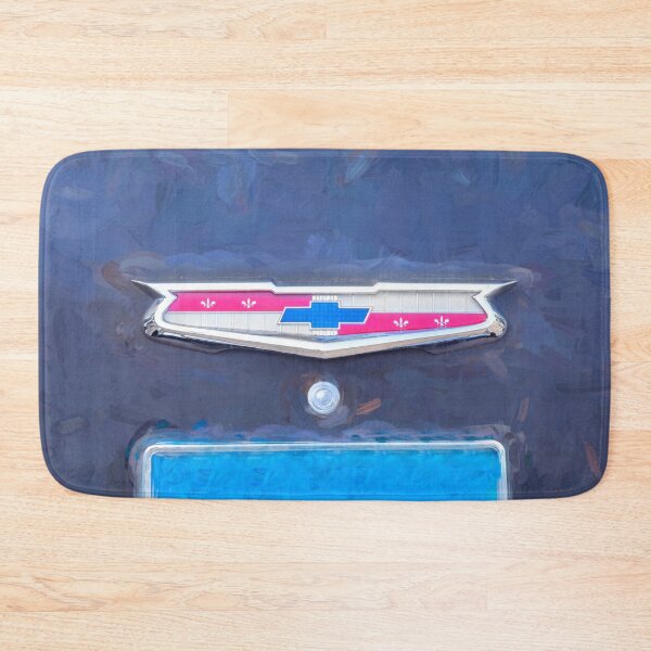 Item preview, 1956 Gray Chevy Bel Air Trunk Emblem designed and sold by RichFrancoCars.