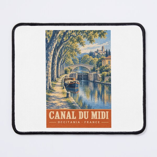 Item preview, Canal du Midi - Occitania - France designed and sold by GoodOldVintage.
